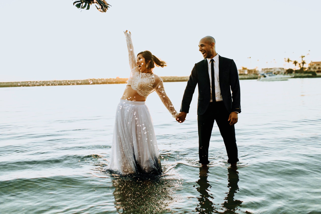 Adventurous Helicopter Elopement Inspiration | As Featured On Green Wedding Shoes