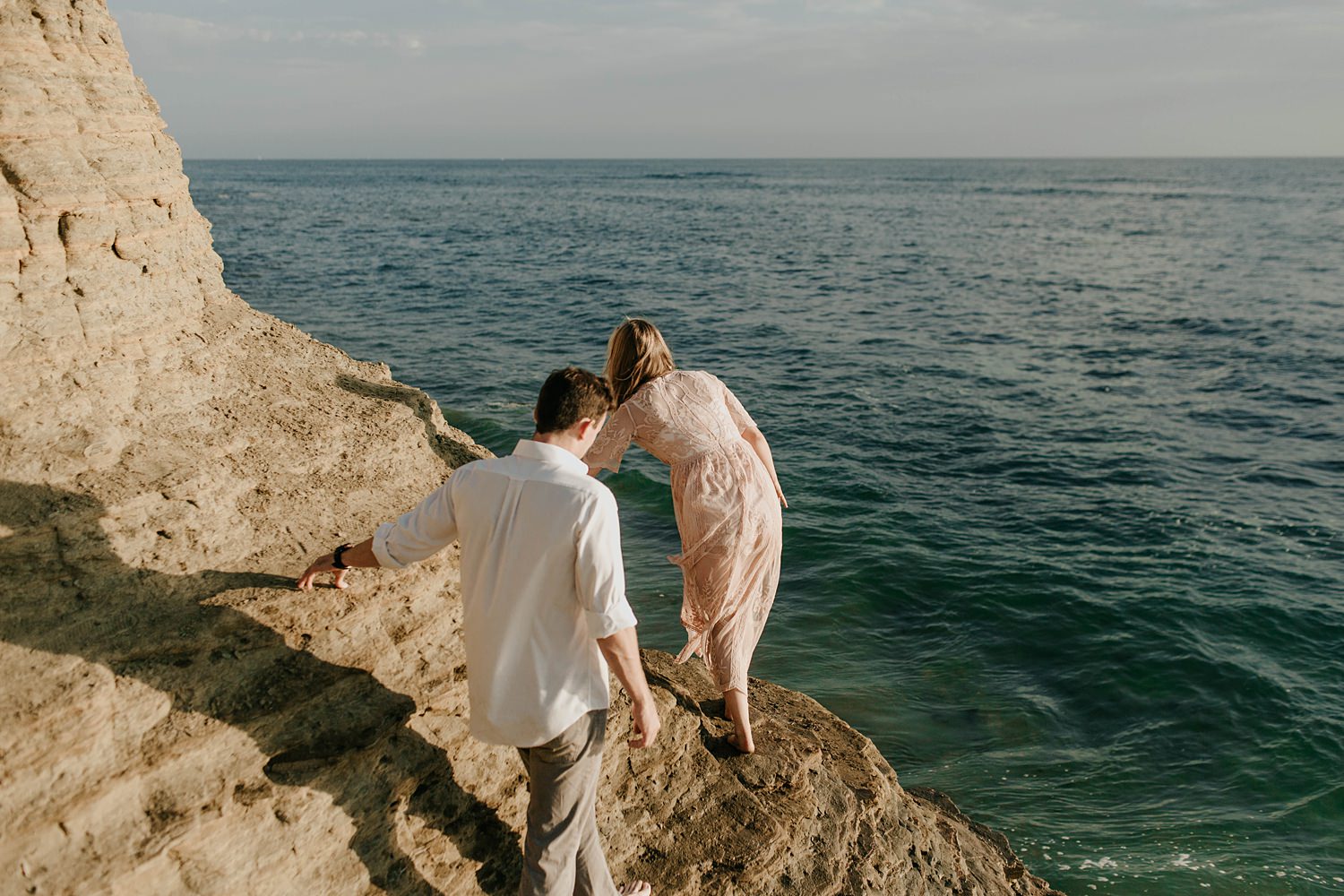A Darling Adventure at Sunset Cliffs, San Diego [Amy + Andrew ...