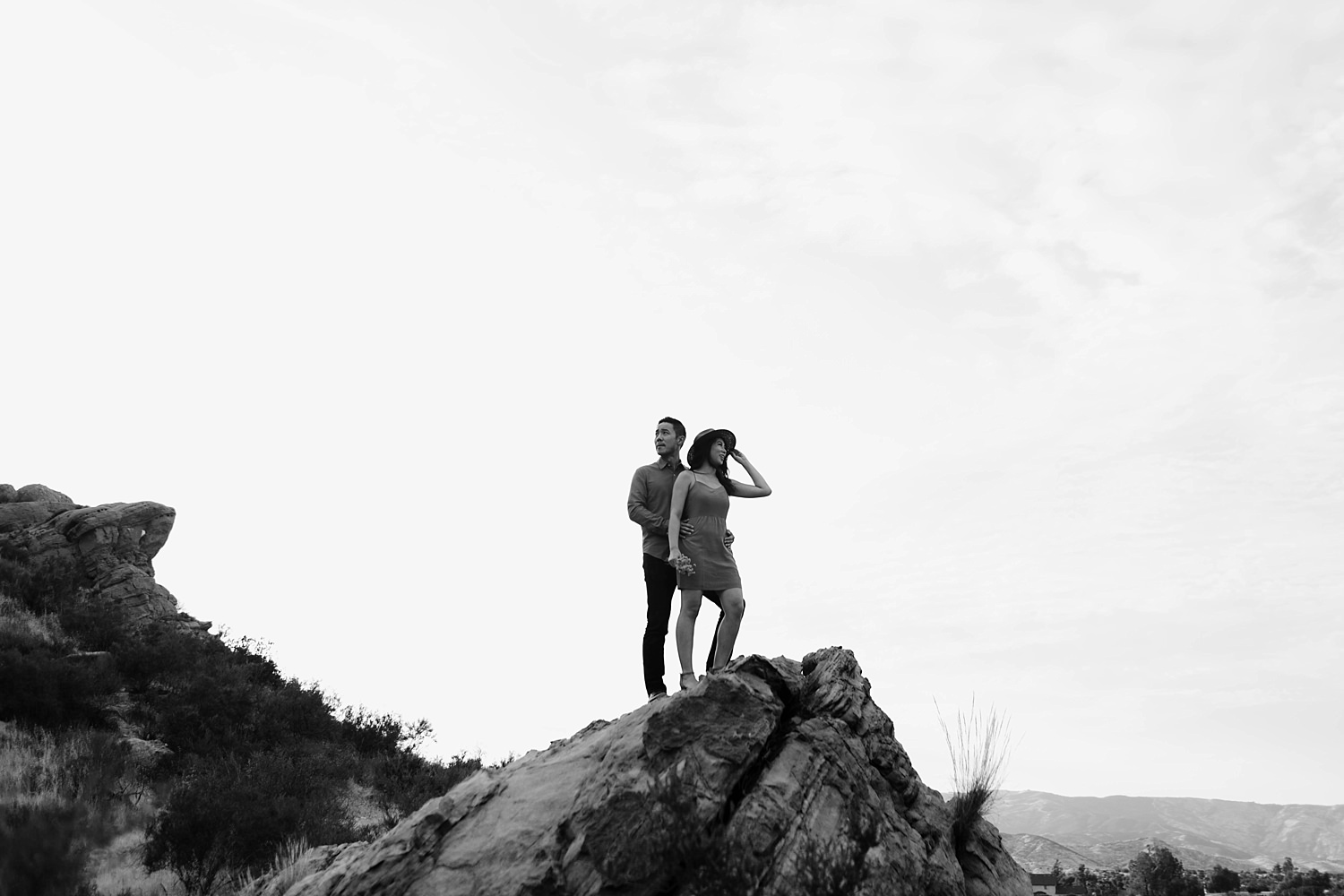 Vasquez Rocks Engagement Photographer | https://alexandriamonette.com