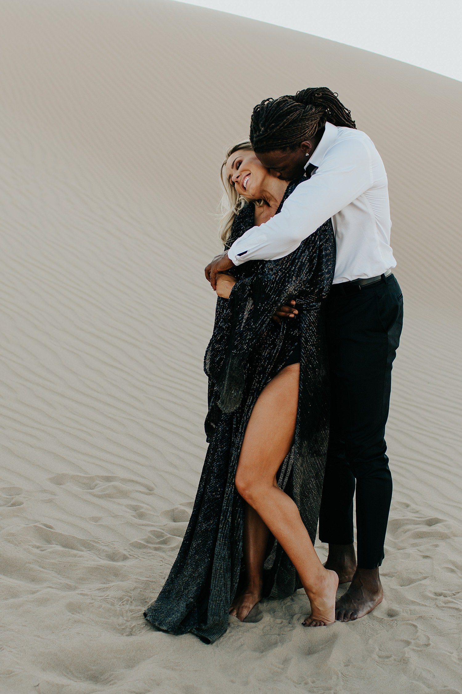 Sand Dunes Engagement Photographer | https://alexandriamonette.com
