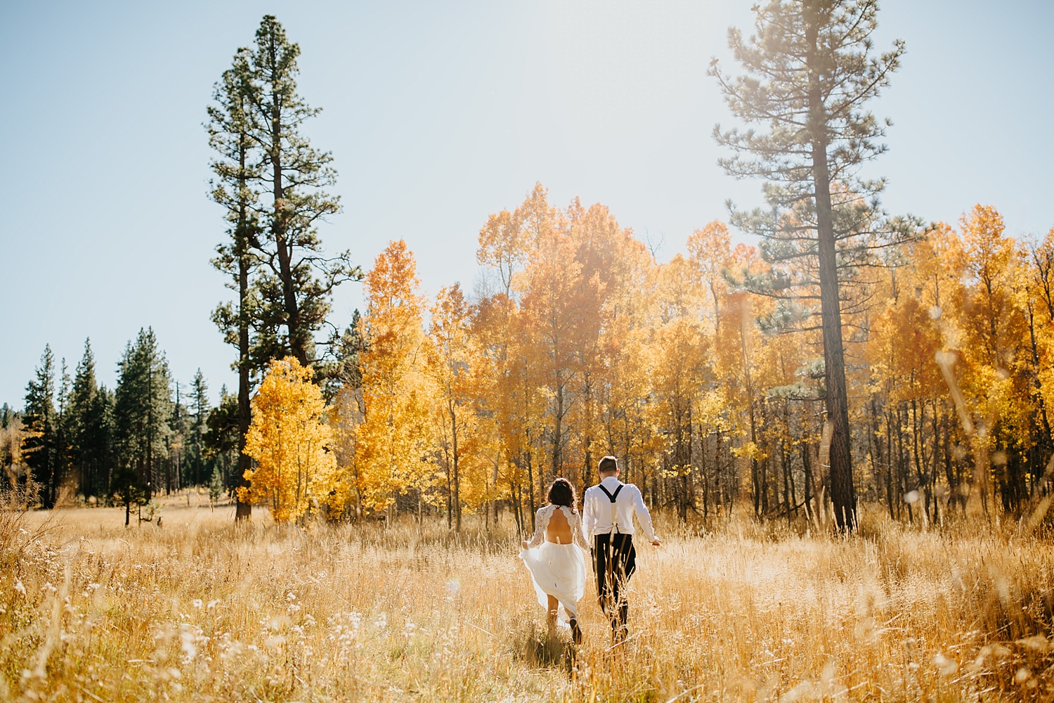 Sweet Lake Tahoe Elopement in the Fall [Christy + Patrick]