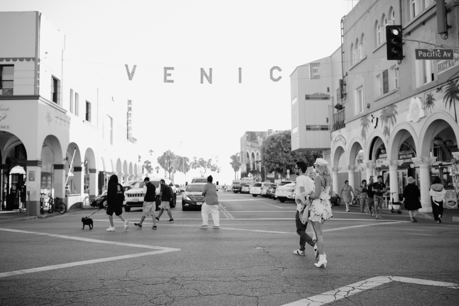 Venice California Engagement | https://alexandriamonette.com