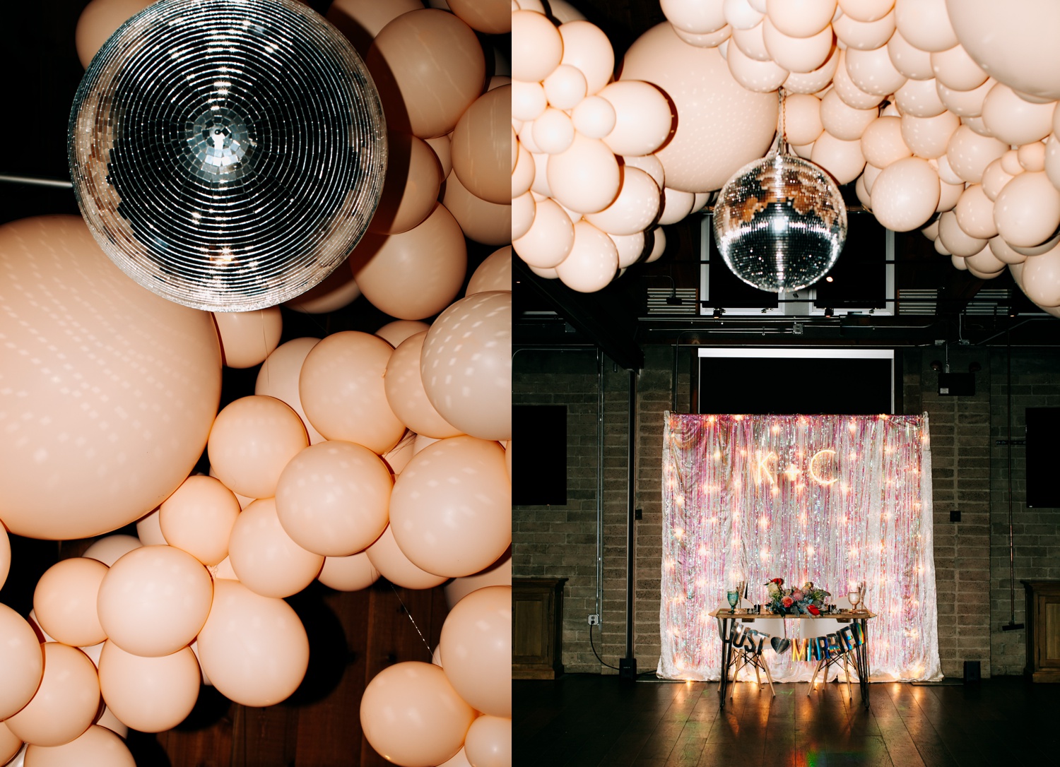 Iridescent Disco Ball Wedding Inspiration