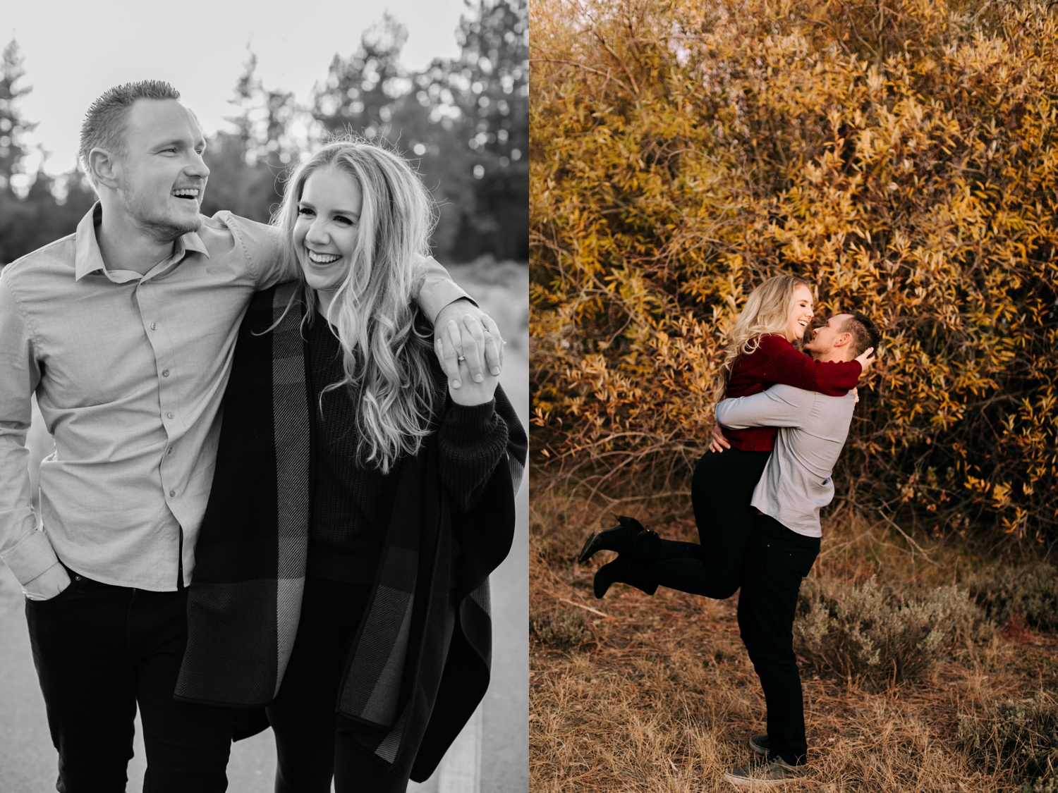 couples portraits in big bear