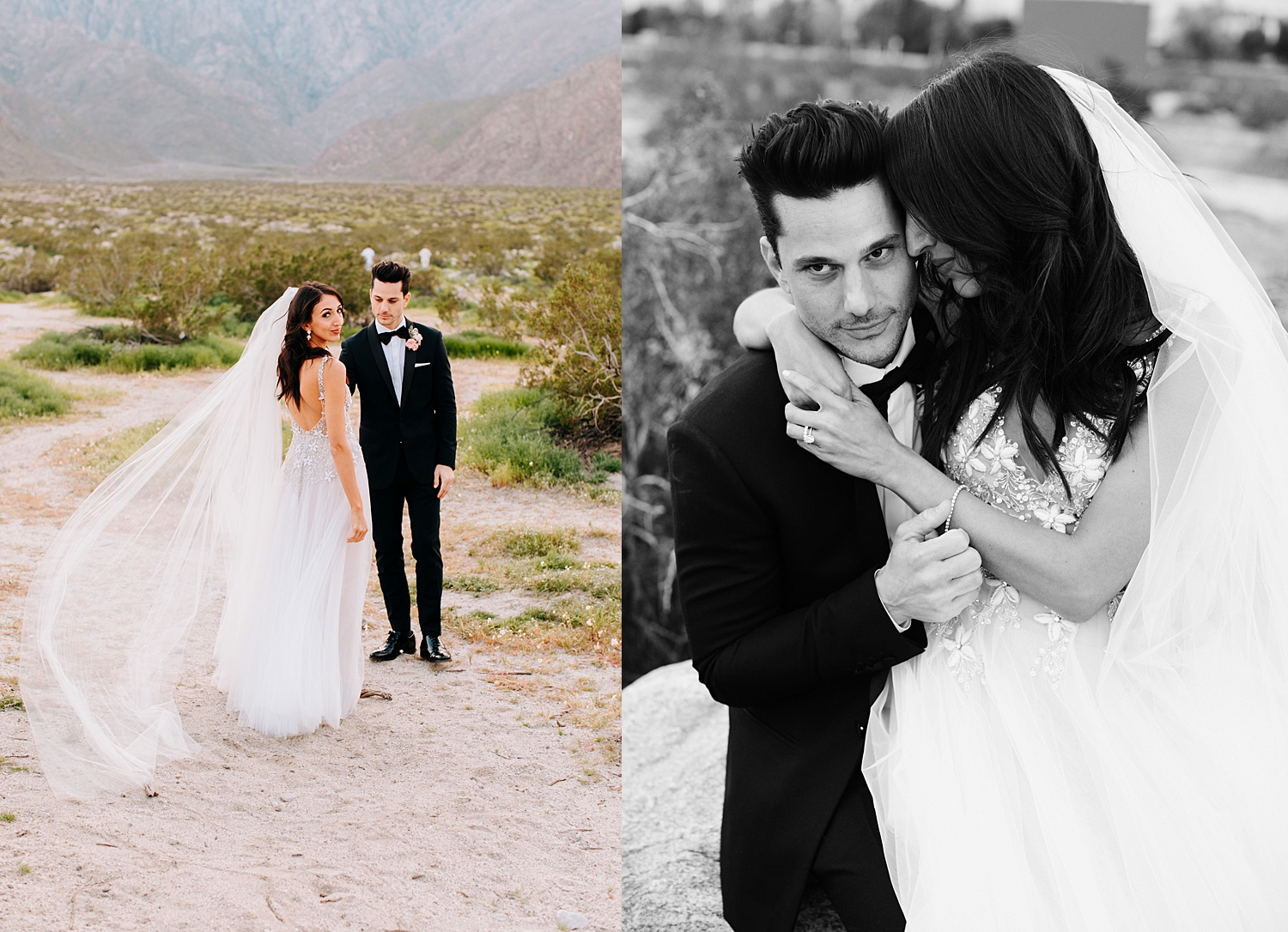 Desert wedding photos in Palm Springs