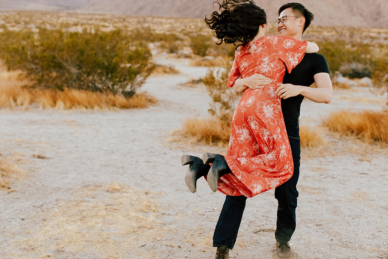 Palm Springs Engagement Photoshoot