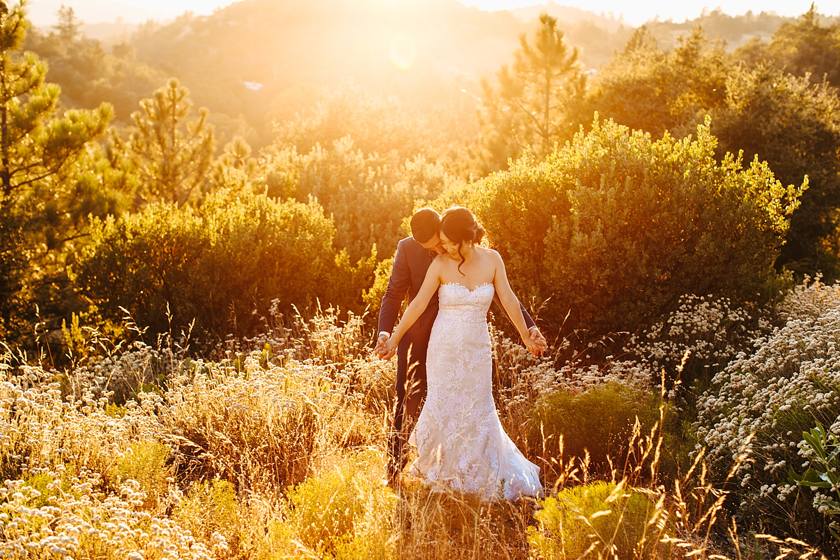 sunset photos for Julian Wedding at Sacred Mountain