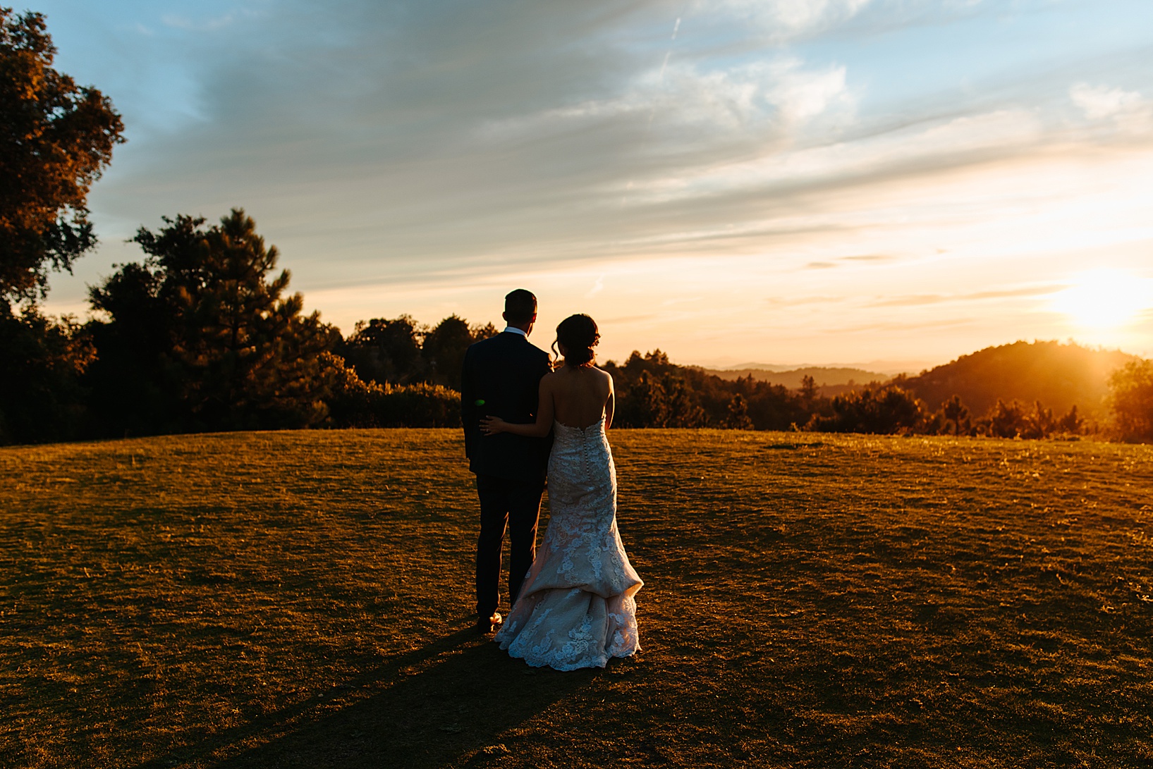 sunset photos for Julian Wedding at Sacred Mountain