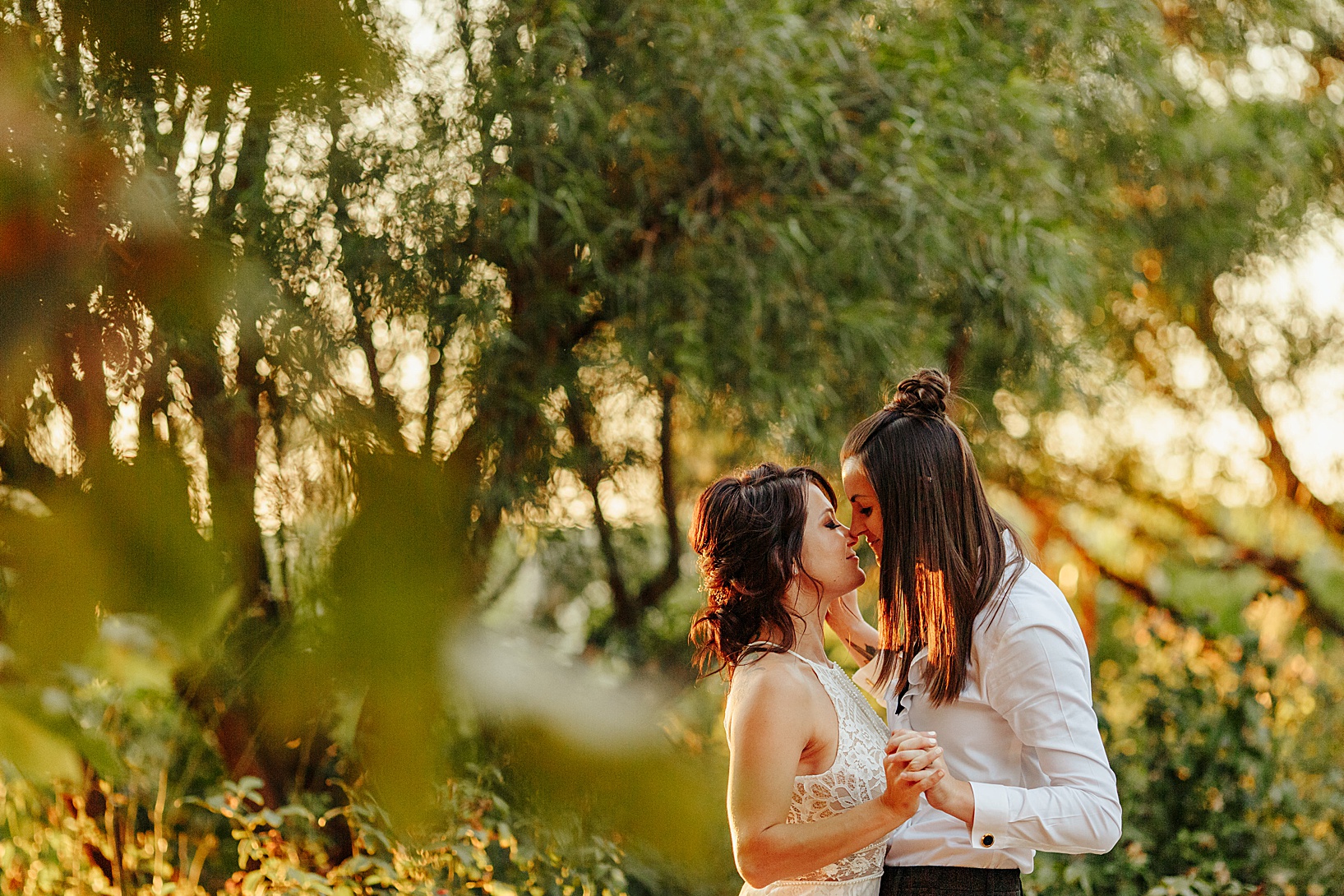 sunset photos for Temecula wedding at Galway Downs