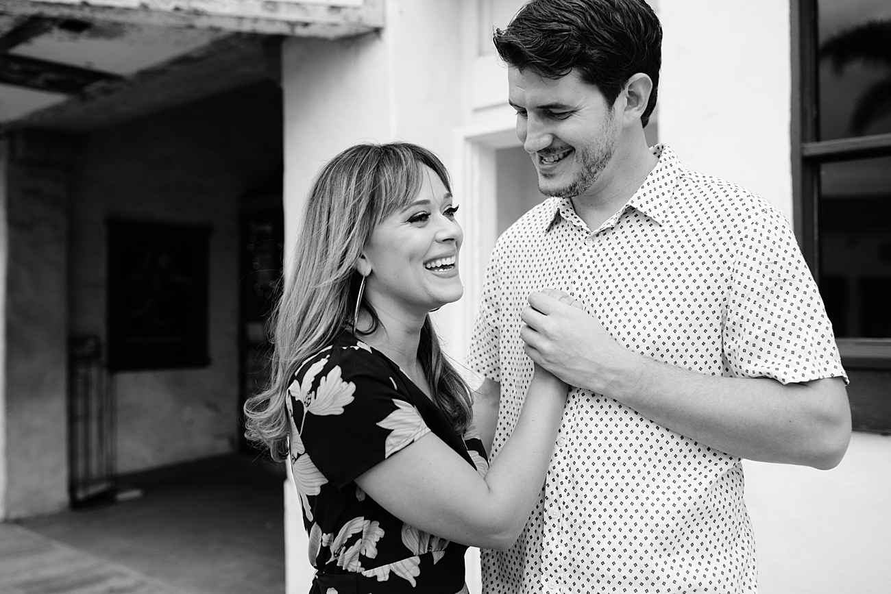 Encinitas Engagement photoshoot in downtown