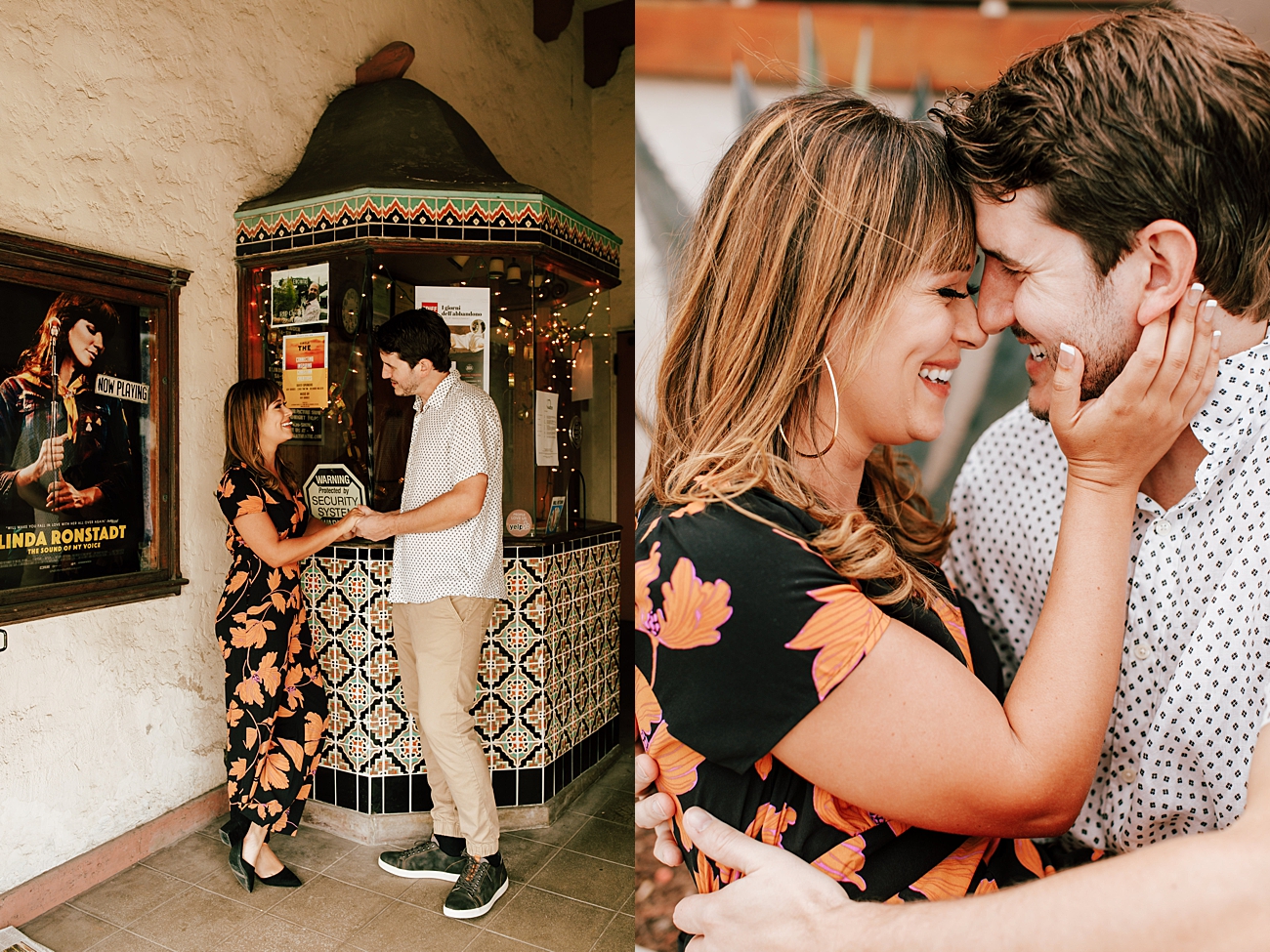 Encinitas Engagement photoshoot in downtown