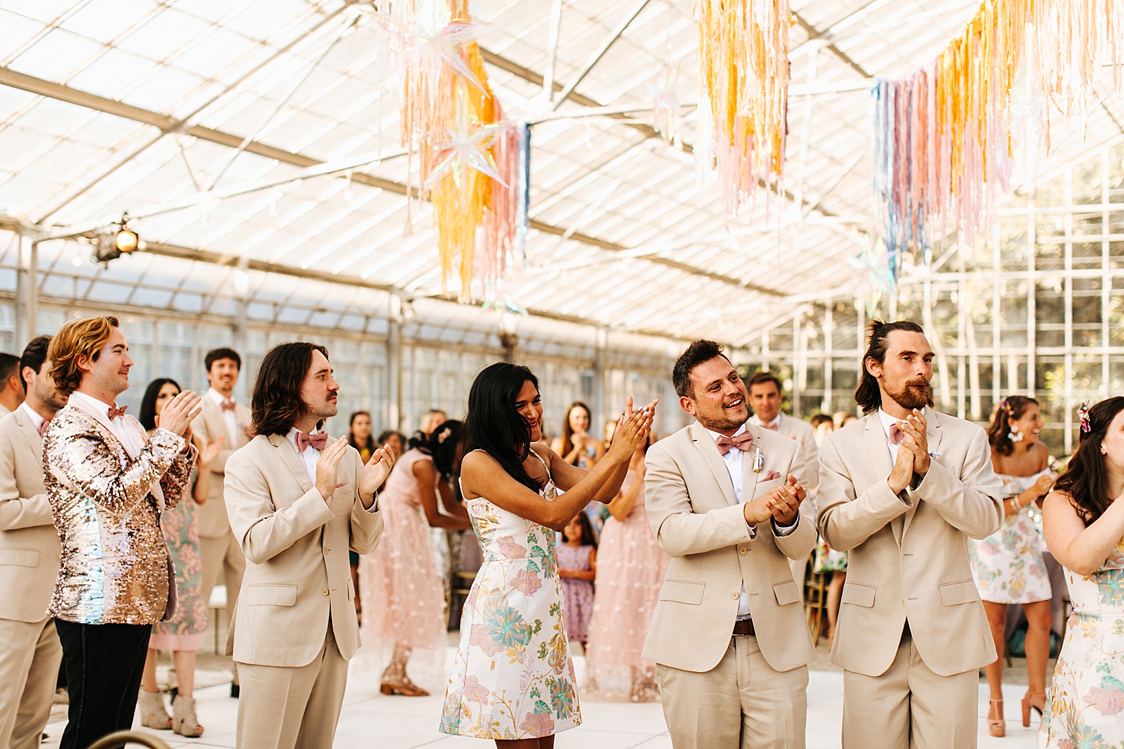 Reception  for Goleta Wedding at Dos Pueblos Orchid Farm