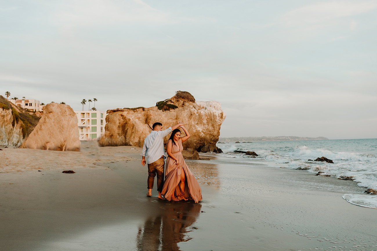 Engagement Photos at El Matador State Beach