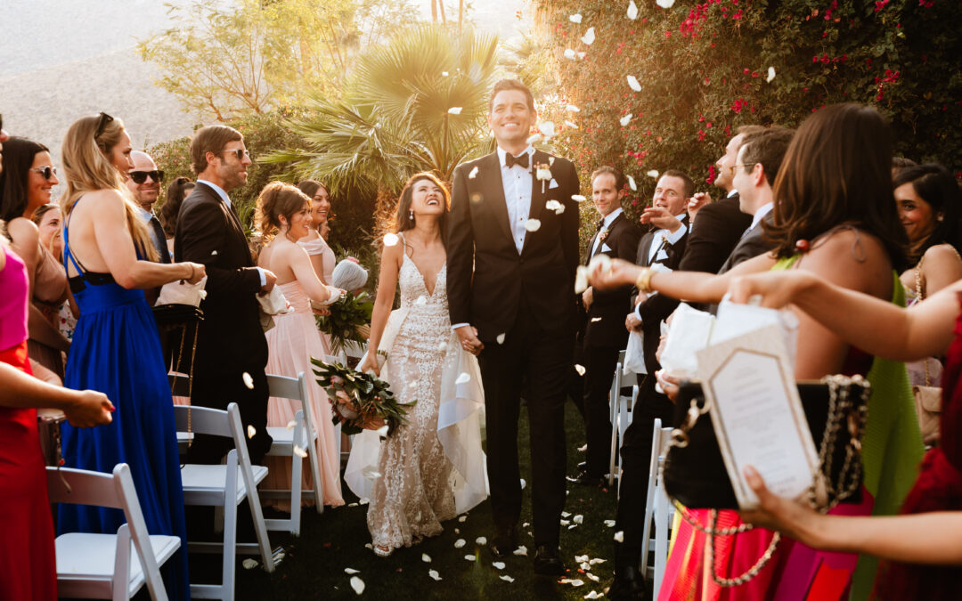 Old Hollywood Wedding at Two of Palm Springs’ Classic Venues: Frank Sinatra Estate and O’Donnell House
